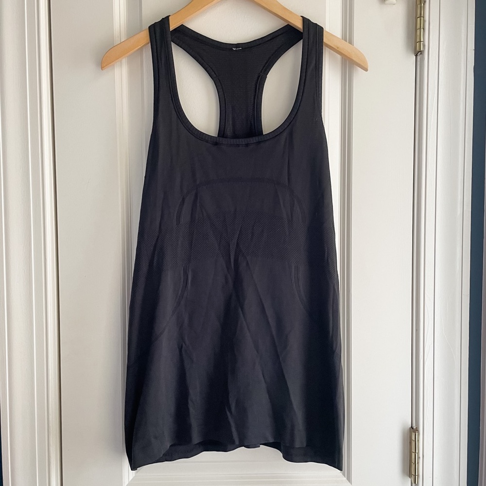 Lululemon Swiftly Tech Racerback Tank Black Size 12 NWOT